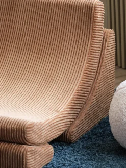 Sillón infantil artesanal de pana Moon