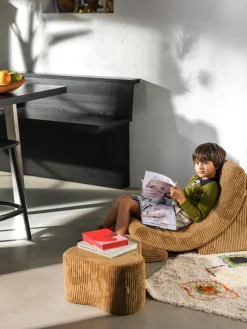 Sillón infantil artesanal de pana Moon