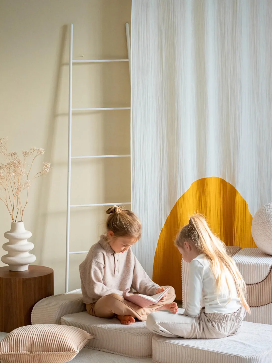 Sillón infantil de pana plegable Sugar