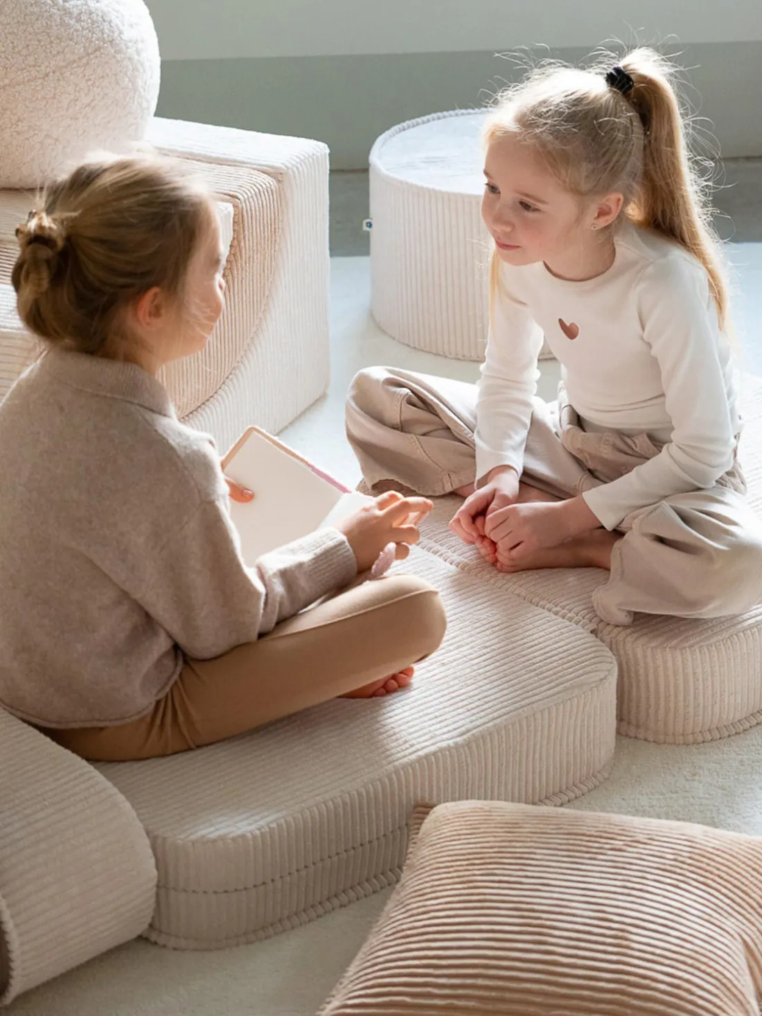 Sillón infantil de pana plegable Sugar