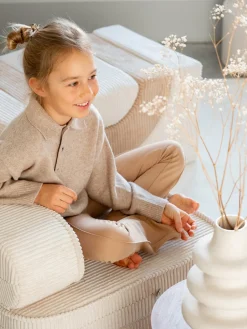 Sillón infantil de pana plegable Sugar