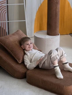 Sillón infantil de pana plegable Sugar