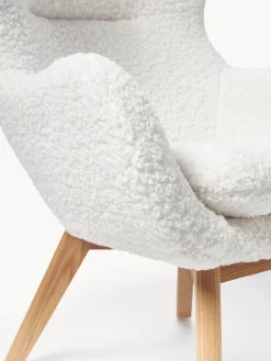 Sillón orejero de borreguillo Wing