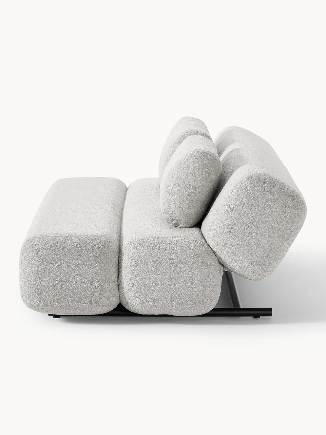 Sofá cama en borreguillo Caterpillar (3 plazas)