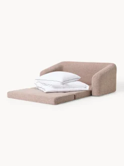 Sofá cama en tejido bouclé Eliot (2 plazas)