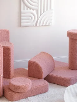 Sofá cama infantil modular artesanal de borreguillo Sugar