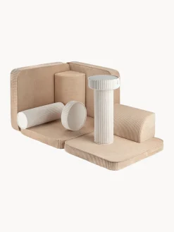 Sofá cama infantil modular de pana Sugar