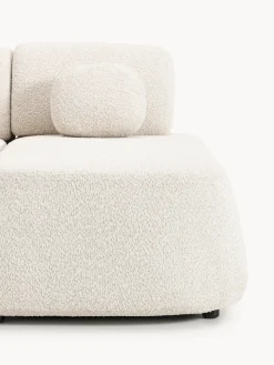 Sofá cama rinconera de borreguillo con espacio de almacenamiento Pao