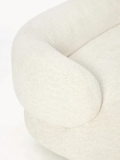 Sofá de borreguillo bouclé Alba (2 plazas)