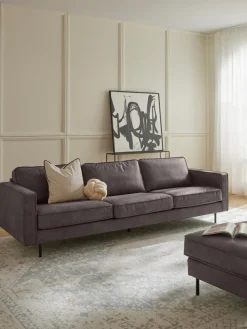 Sofá de cuero reciclado Hunter (3 plazas)