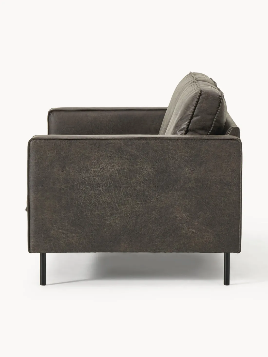 Sofá de cuero reciclado Hunter (2 plazas)