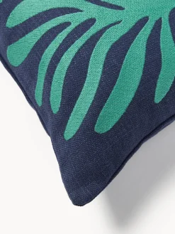 Sofá de jardín en tejido bouclé de madera de acacia Bo (2 plazas)