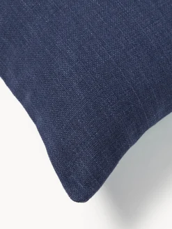 Sofá de jardín en tejido bouclé de madera de acacia Bo (2 plazas)