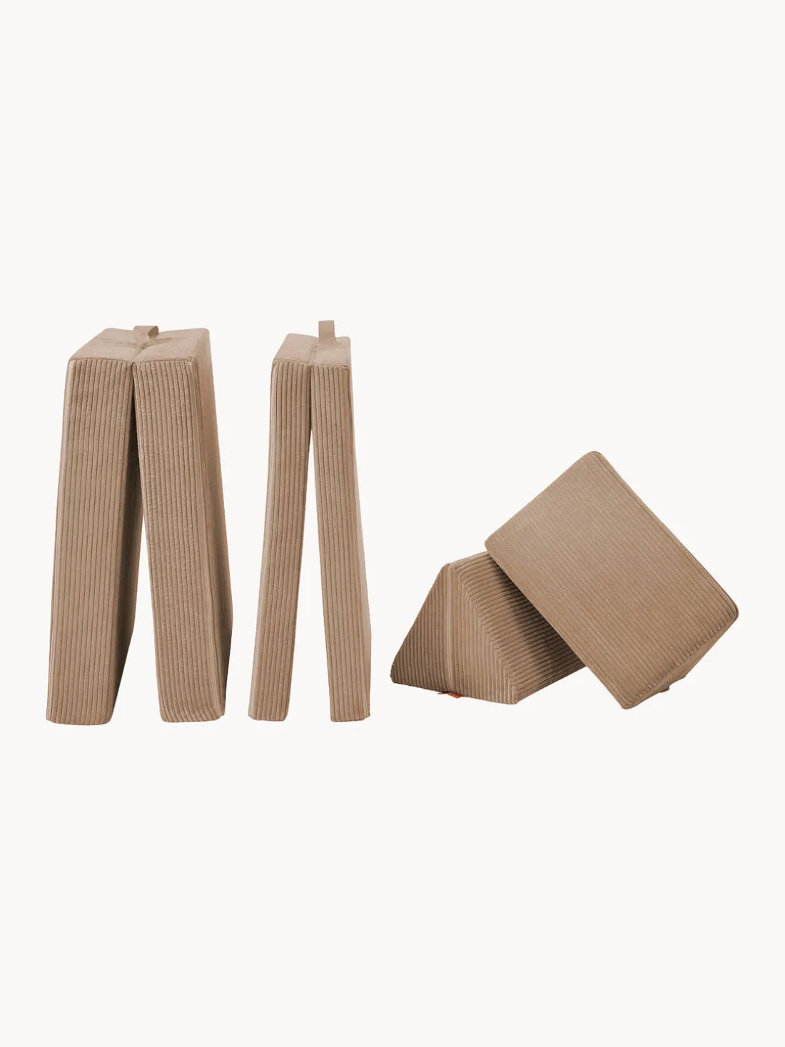 Sofá infantil modular artesanal de pana Mila