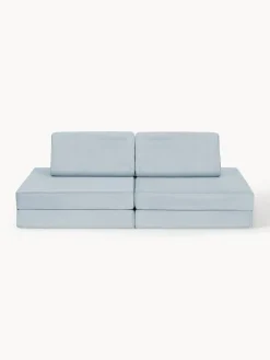 Sofá infantil modular artesanal de terciopelo Mila