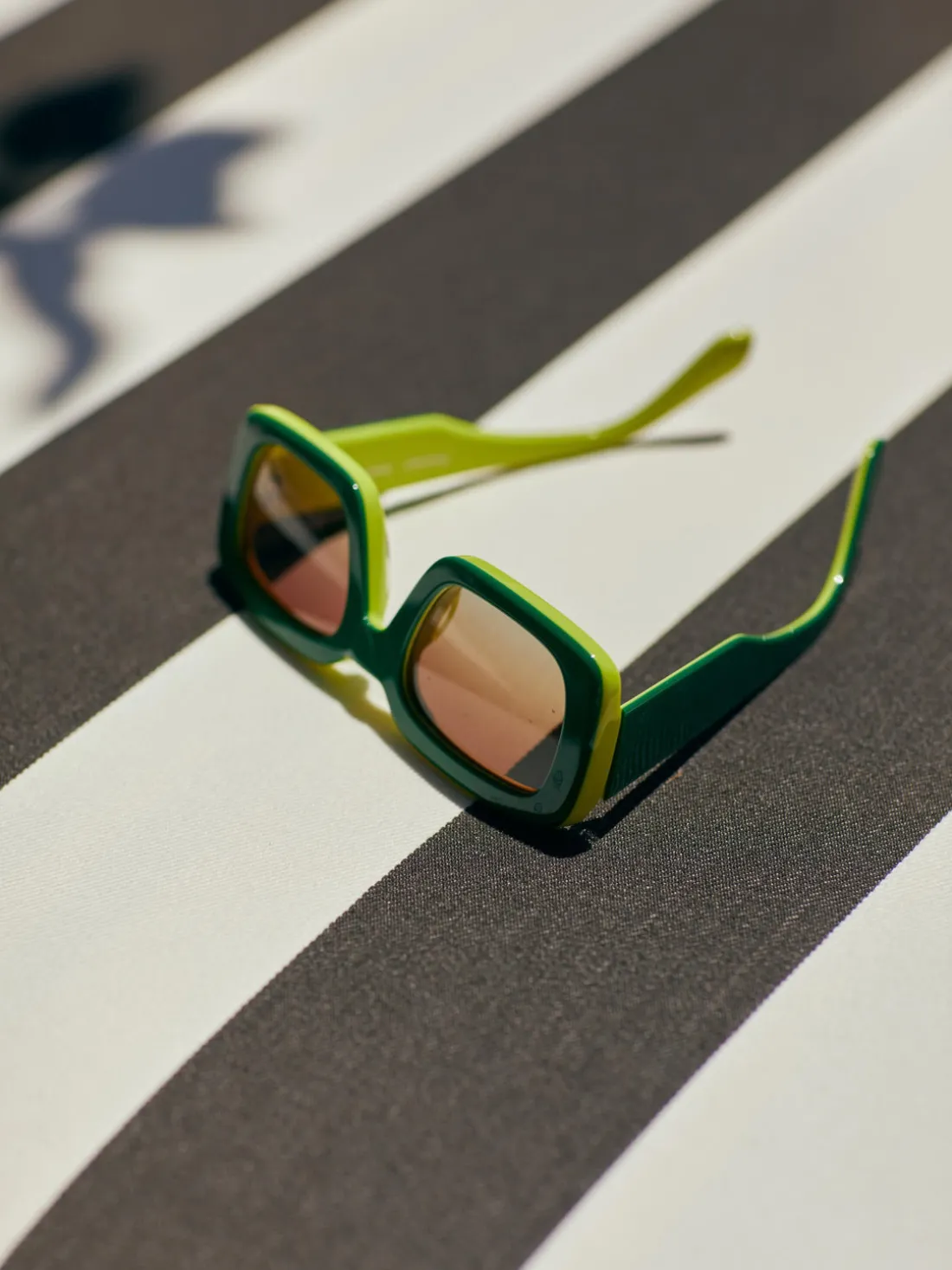 Sofá lounge para exterior de madera de teca Stracciatella