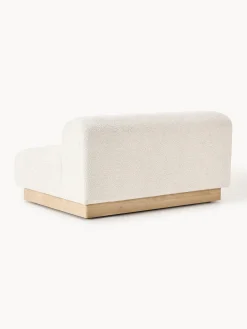Sofá modular de borreguillo bouclé Natalie (2 plazas)
