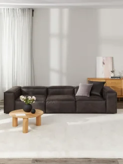 Sofá modular de cuero reciclado Lennon (4 plazas)