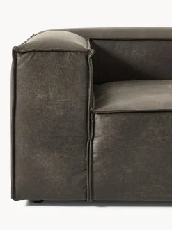 Sofá modular de cuero reciclado Lennon (4 plazas)