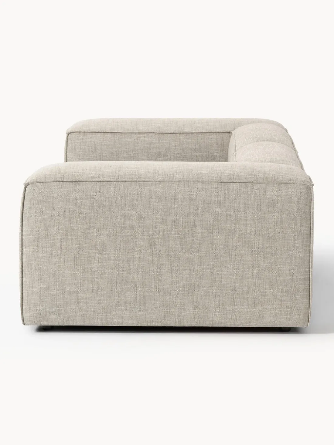 Sofá modular de mezcla de lino Lennon (3 plazas)