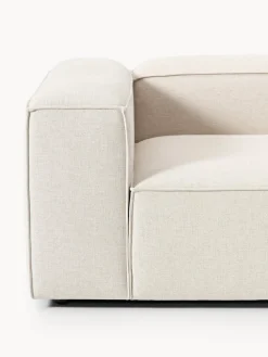 Sofá modular de mezcla de lino Lennon (3 plazas)