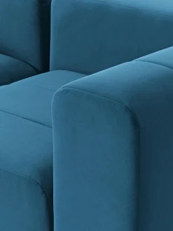 Sofá modular de terciopelo Lena (4 plazas)