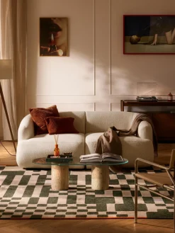 Sofá modular en tejido bouclé Sofia (2 plazas)