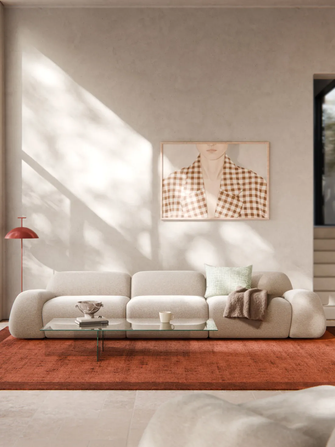 Sofá modular Wolke (4 plazas)