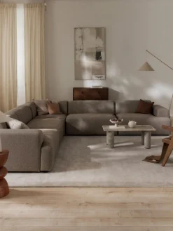 Sofá rinconera longue grande Melva