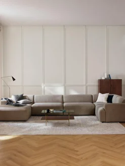 Sofá rinconera longue grande Melva