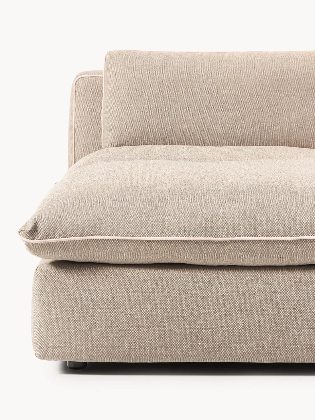 Sofá rinconera modular con reposapiés izquierdo/derecho Felix