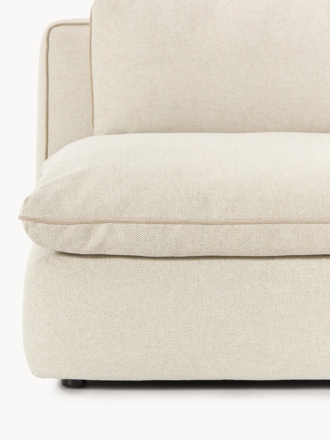 Sofá rinconera modular con reposapiés izquierdo/derecho Felix