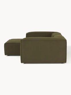 Sofá rinconera modular en tejido bouclé Lennon