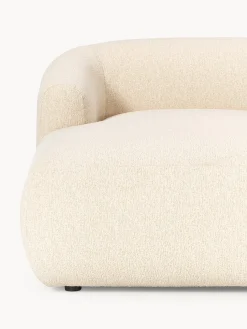 Sofá rinconera modular en tejido bouclé Sofia