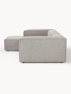 Sofá rinconera modular en tejido bouclé Lennon