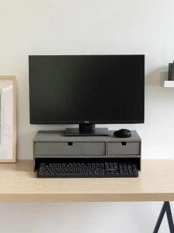 Soporte para monitor con cajones Ted