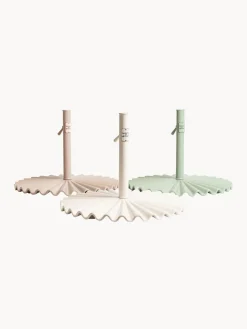 Soporte para sombrilla redondo Clamshell