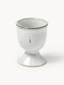 Soportes de huevo artesanales Nordic Sand, 2 uds.