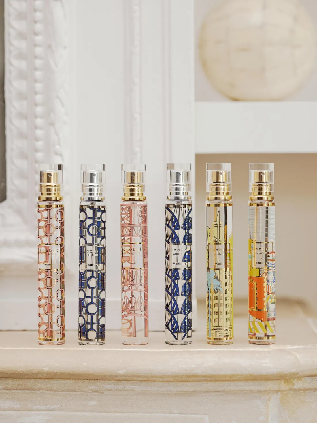 Spray aromático para la habitación con caja de regalo My First Baobab, 6 uds.