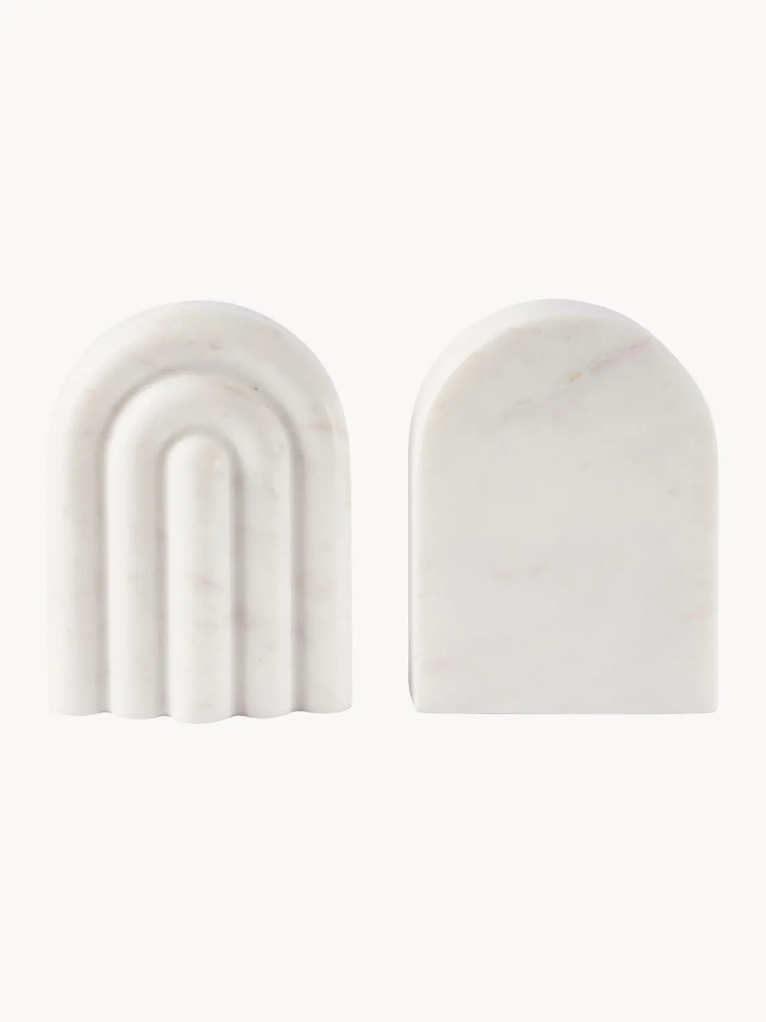 Sujetalibros de mármol Malie, 2 uds.