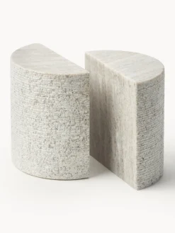 Sujetalibros de mármol Nile, 2 uds.