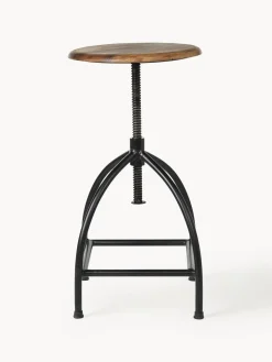 Taburete alto con altura regulable Sire