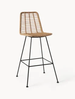 Taburete alto de polirratán Costa