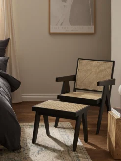 Taburete con tejido vienés Sissi