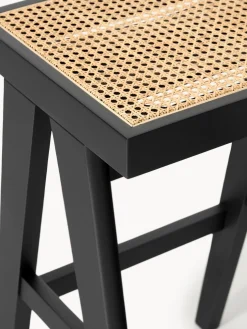 Taburete de bar con tejido vienés Sissi