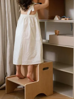 Taburete de madera Graffiti