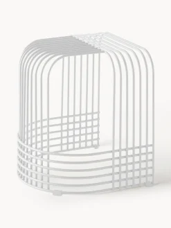 Taburete de metal artesanal Drop