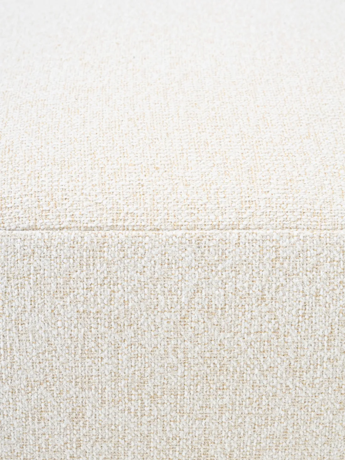 Taburete en tejido bouclé Sofia