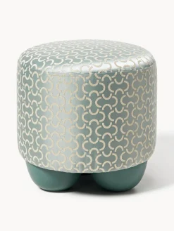 Taburete tapizado de diseño DEDAR Milano x Westwing Lino