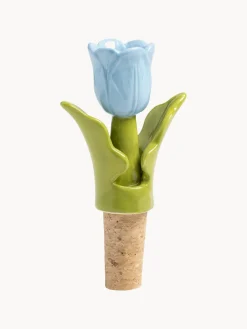 Tapón de botella pintado a mano Tulip